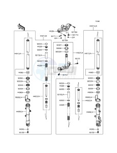 NINJA_300 EX300AFFA XX (EU ME A(FRICA) drawing Front Fork