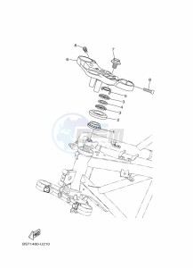 YZF320-A YZF-R3 (B2XH) drawing STEERING