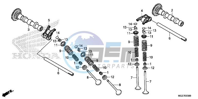 CAMSHAFT/ VALVE