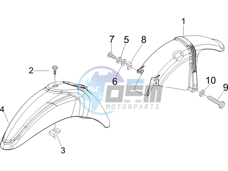 Wheel housing - Mudguard