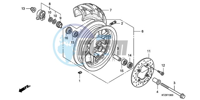 FRONT WHEEL