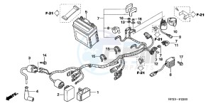 TRX90XD TRX90 Europe Direct - (ED) drawing WIRE HARNESS