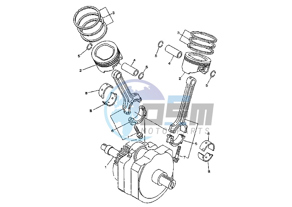 CRANKSHAFT PISTON