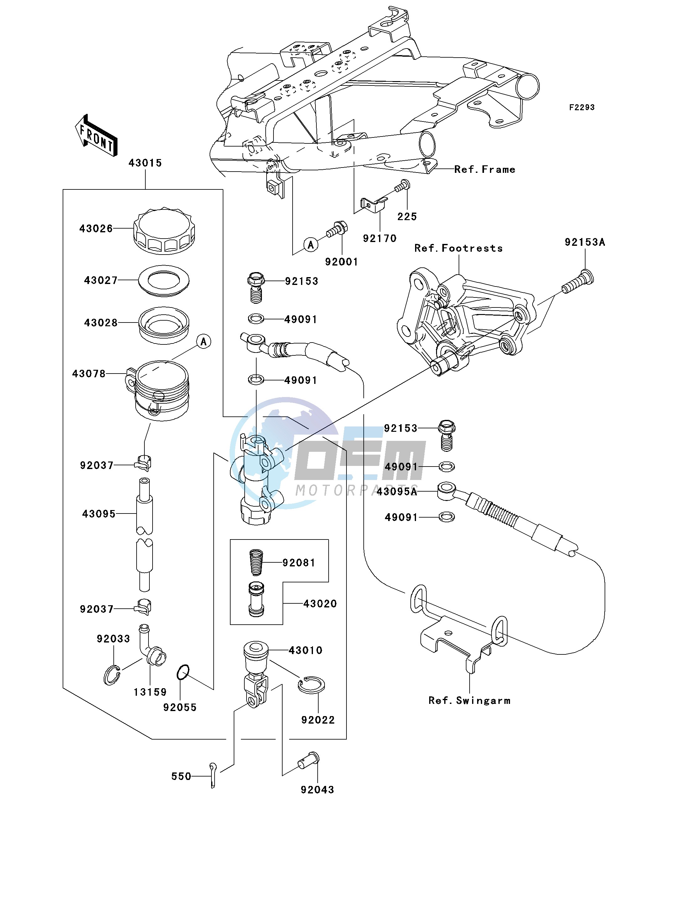 REAR MASTER CYLINDER