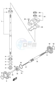 DF 9.9B drawing Transmission  - Electric Start