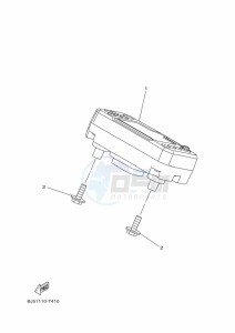 YFM450FWB KODIAK 450 (BHS1) drawing METER