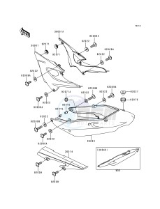 ZR 750 F [ZR-7] (F1) drawing SIDE COVERS_CHAIN COVER