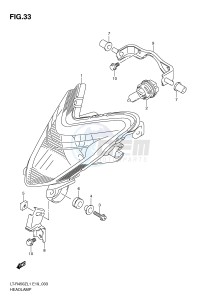 LT-R450 (E19) drawing HEADLAMP