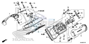 CTX1300AE CTX1300A UK - (E) drawing CYLINDER HEAD COVER