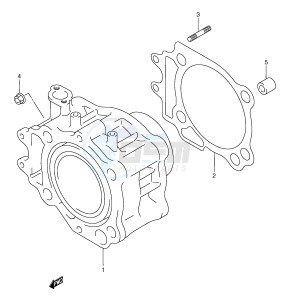 AN250 (E2) Burgman drawing CYLINDER