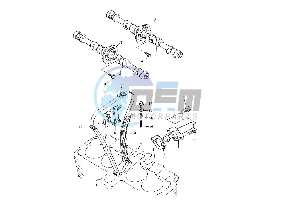 CAMSHAFT -CHAIN