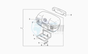 California 1100 Stone EV/EV Touring/80 drawing 45 l top box