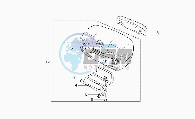 45 l top box