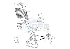 GRAND CANYON 900 drawing RADIATOR OIL