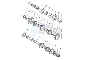 XVS DRAG STAR 250 drawing TRANSMISSION