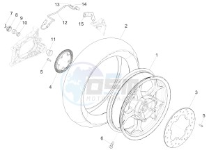 MP3 300 LT BUSINESS - SPORT ABS - ENJOY (EMEA) drawing Rear wheel