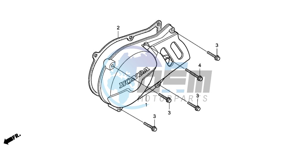 LEFT CRANKCASE COVER