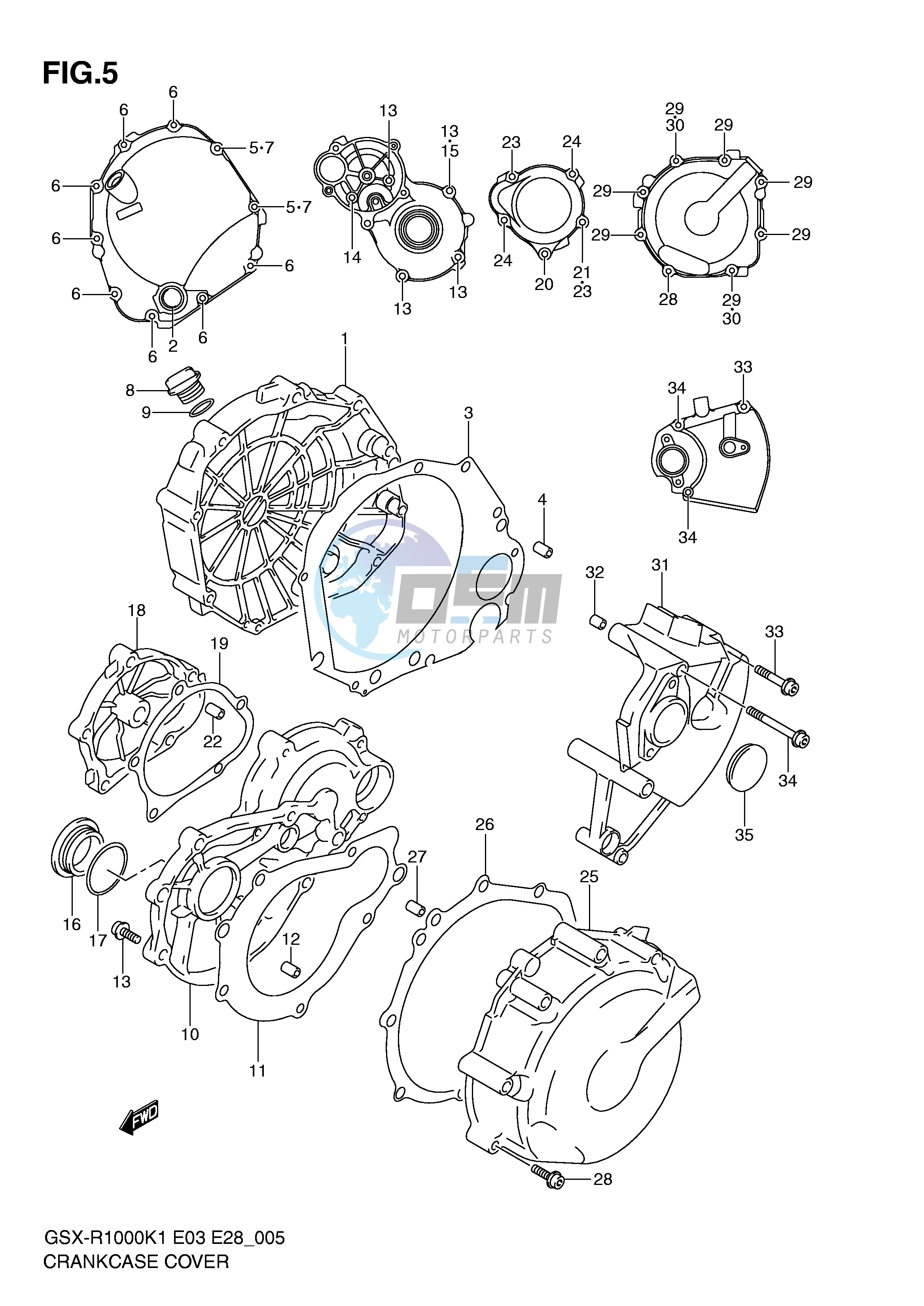 CRANKCASE COVER