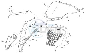 SR 50 ie AND carb. USA drawing Front body II