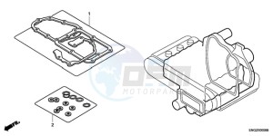 GL18009 Europe Direct - (ED) drawing GASKET KIT B