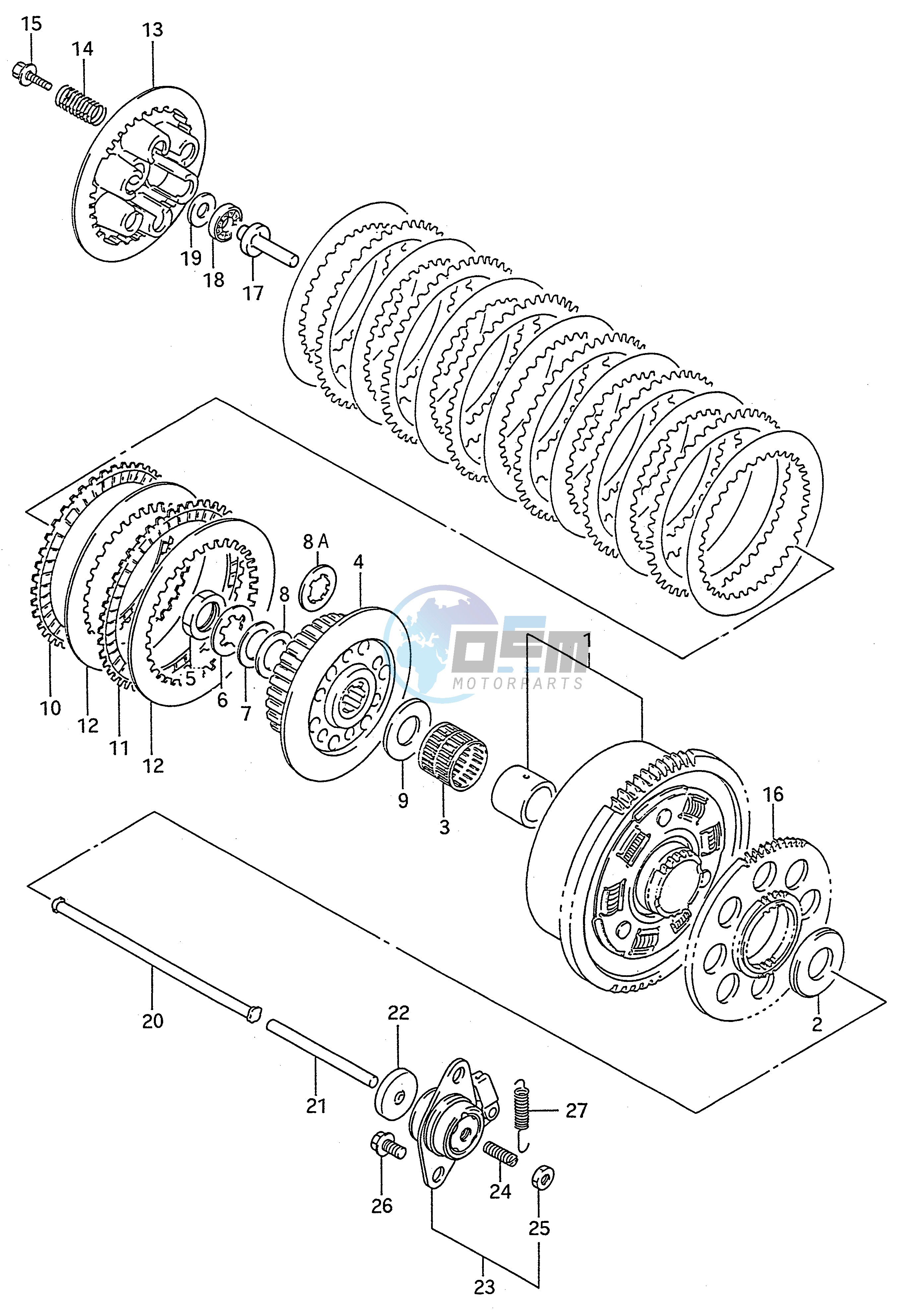 CLUTCH (MODEL N P R S T)