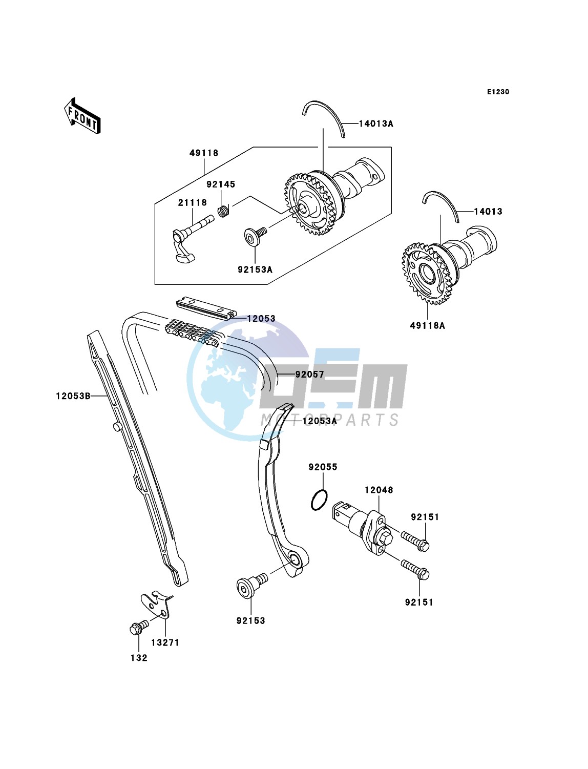 Camshaft(s)/Tensioner