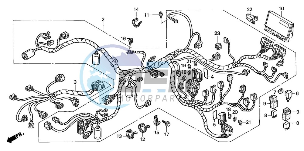 WIRE HARNESS (ST1300)