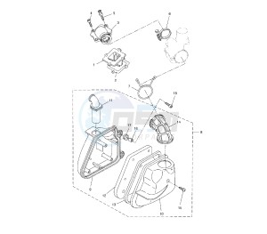 NS AEROX NAKED 50 drawing INTAKE