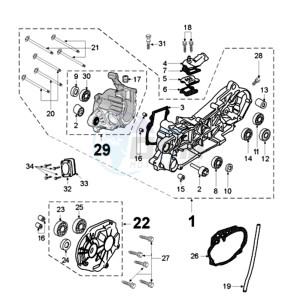 FIGHT LZWRC EU drawing CRANKCASE