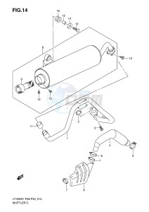 LT-Z90 (P28-P33) drawing MUFFLER