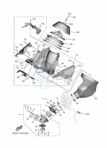 YZ65 (BR86) drawing INTAKE