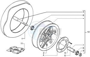 DNA 50 m.y. 2005 drawing Front wheel