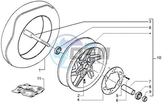 Front wheel