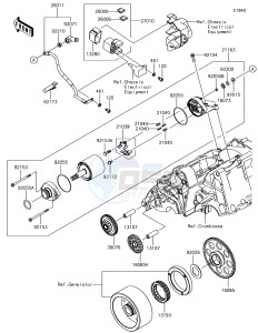 NINJA 650 EX650KHF XX (EU ME A(FRICA) drawing Starter Motor