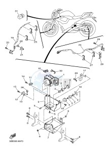 XJ6NA XJ6S 600 DIVERSION (S-TYPE) (36BH 36BJ) drawing ELECTRICAL 3