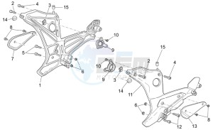 Norge 1200 IE 1200 drawing Foot rests II