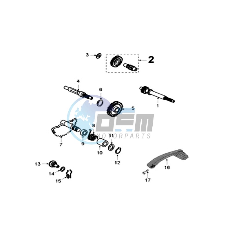 DRIVE SHAFTS / KICKSTARTER