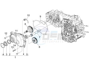 Nexus 125 ie e3 drawing Reduction unit