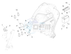 fly 50 4t 2v drawing Remote control switches - Battery - Horn