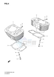 VLR1800 (E2) drawing CYLINDER