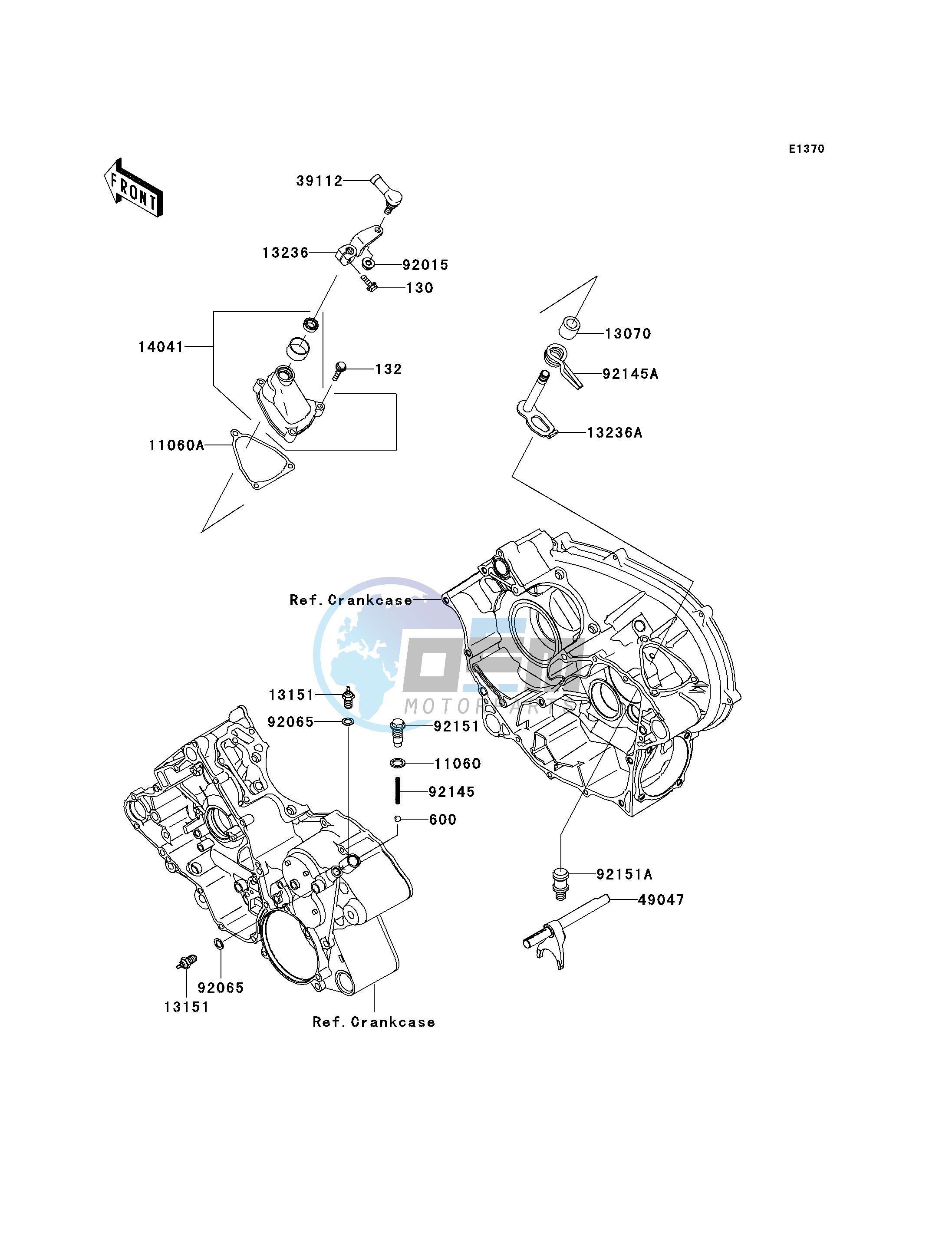 GEAR CHANGE MECHANISM