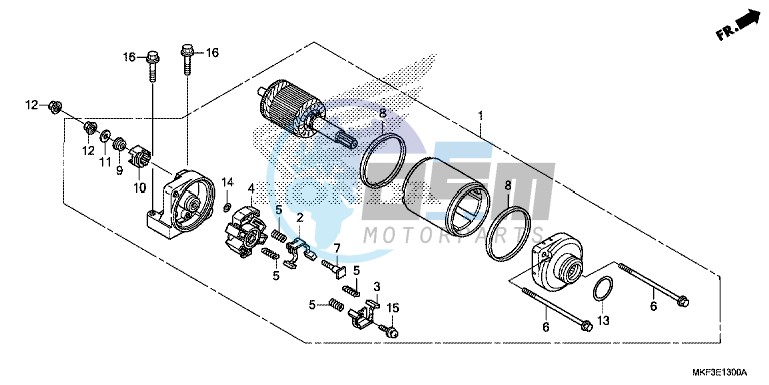 STARTER MOTOR