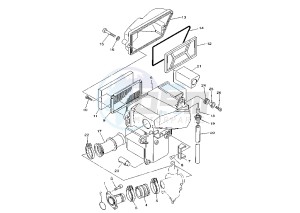 SR 125 drawing INTAKE