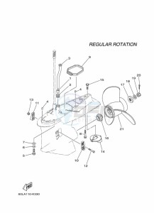 F200BETX drawing PROPELLER-HOUSING-AND-TRANSMISSION-2