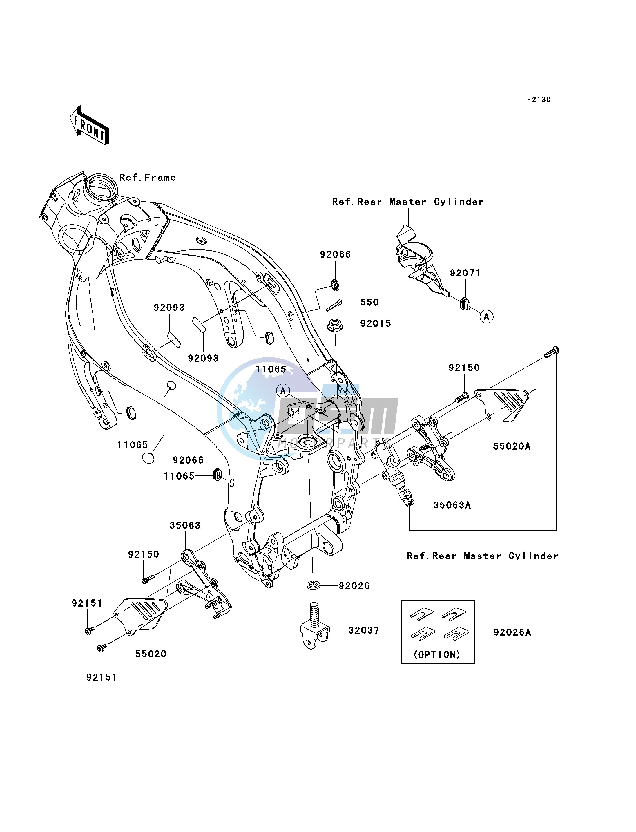 FRAME FITTINGS-- FRONT- -