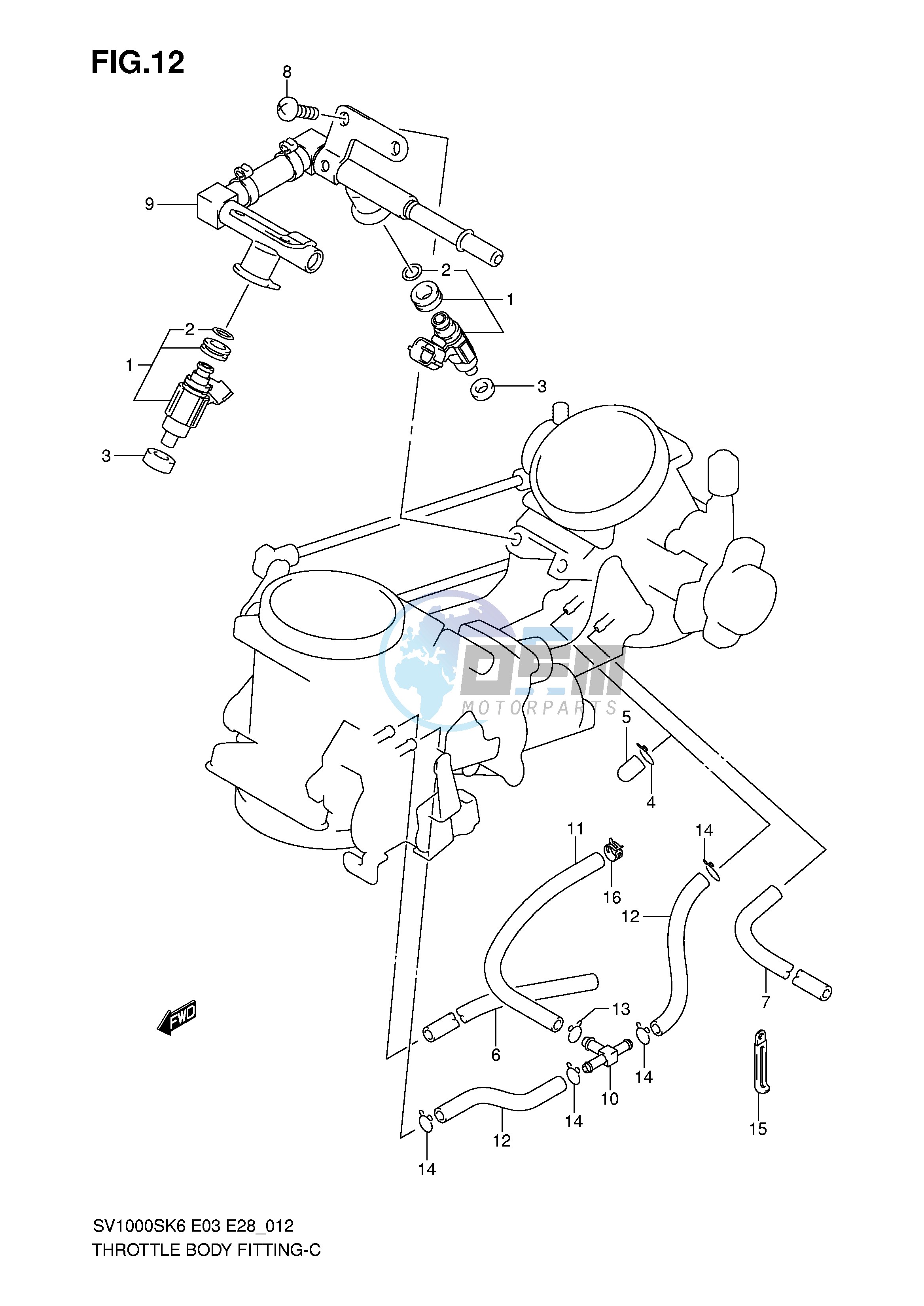 FUEL DELIVERY PIPE