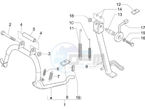 Beverly 125 drawing Stand