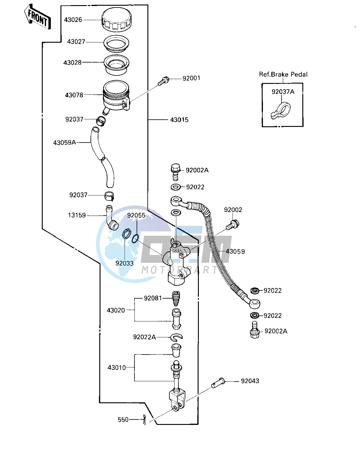 REAR MASTER CYLINDER