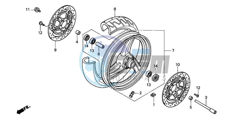 FRONT WHEEL