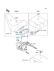 VN1700_CLASSIC_TOURER_ABS VN1700DDF GB XX (EU ME A(FRICA) drawing Seat